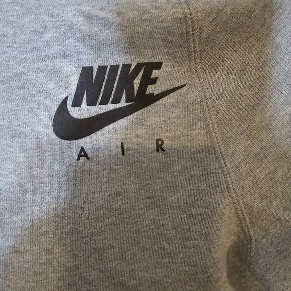Vintage Nike Pullover Sweatshirt Size Medium Gray Cotton‎ Long Sleeve - Picture 6 of 6